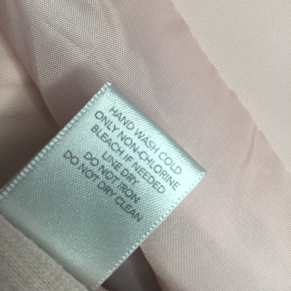 Christopher & Banks Vegan Leather Jacket Pink Size Extra Large - Picture 6 of 9